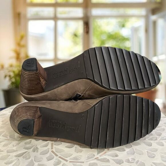 Paul Green $389 Leather Nubuck l Naomi Boot Bootie Womens Size 6.5 UK 9 US - Picture 11 of 14